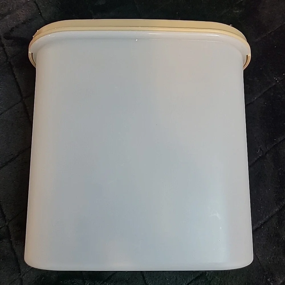 Vintage Tupperware Oval Modular Mates 3 Storage Container‎ Almond 1613 1616